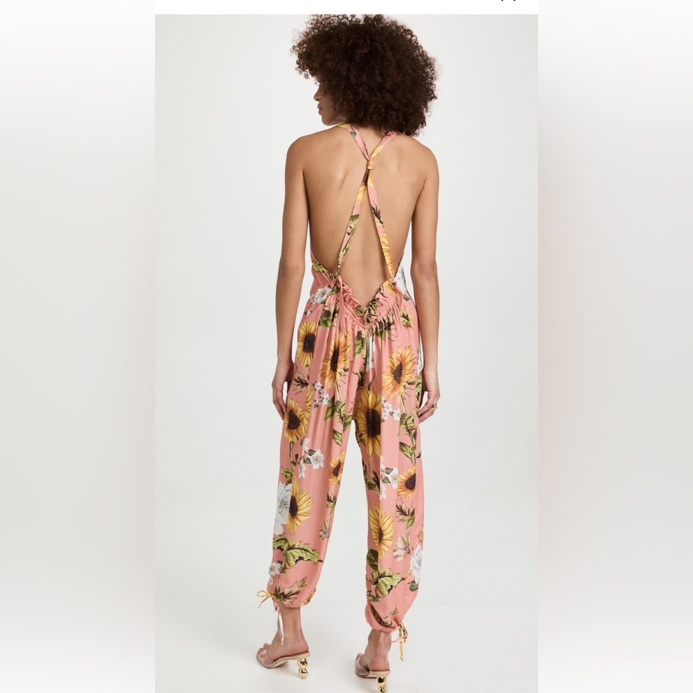 NWT - Aqua Bendita Sunshower Jumpsuit - Size Large - Picture 2 of 7
